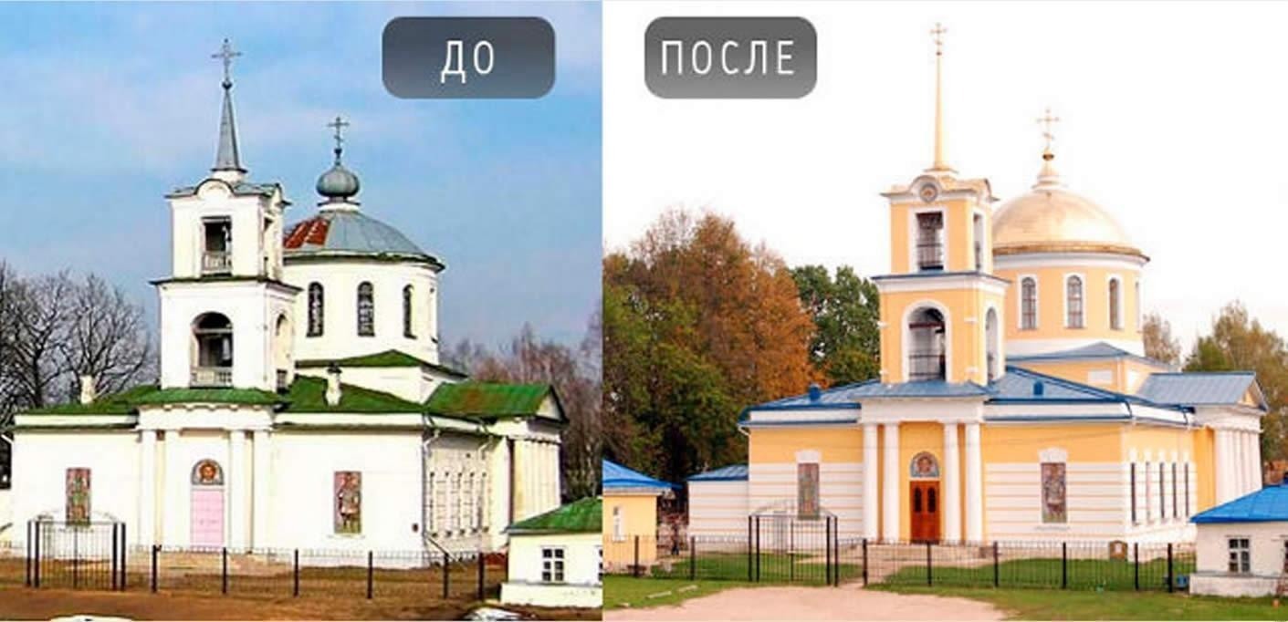 Реставрация собора Успения Пресвятой Богородицы в городе Зубцов Тверской области
