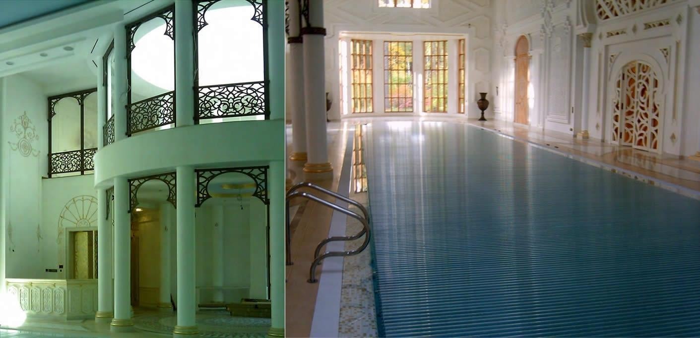 СПА зона в частной резиденции в КП «ЛАНДШАФТ»